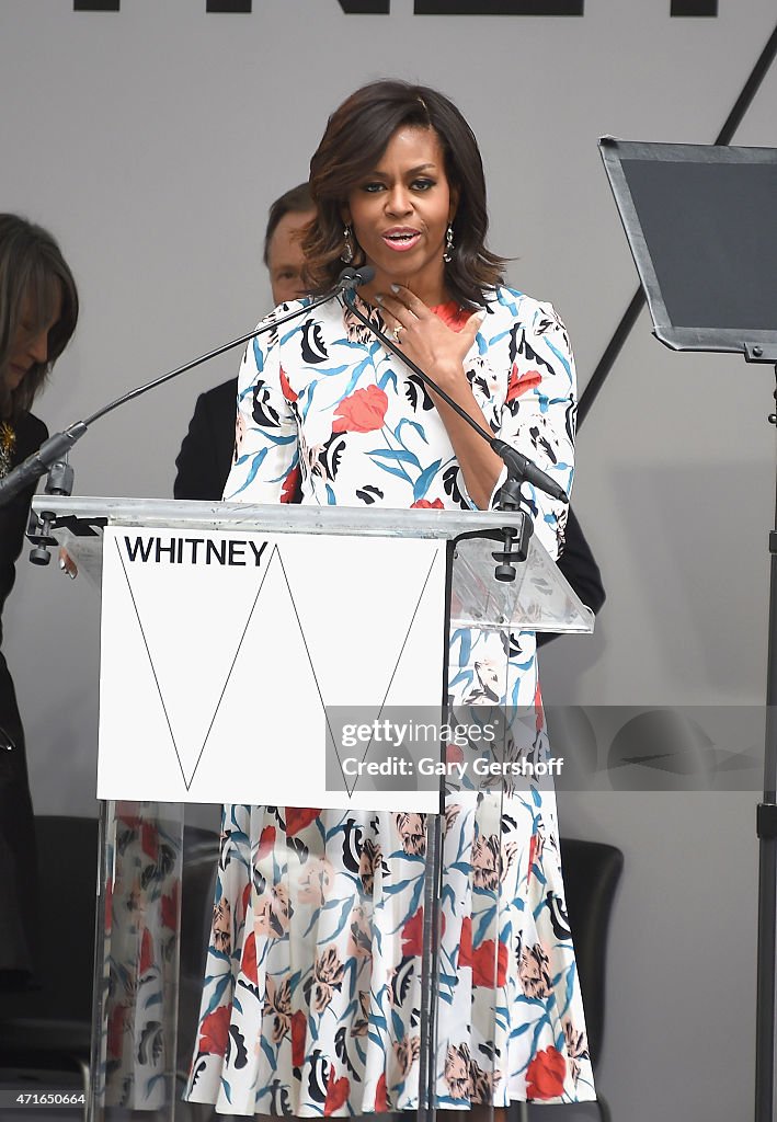 Whitney Museum Of American Art Dedication Ceremony