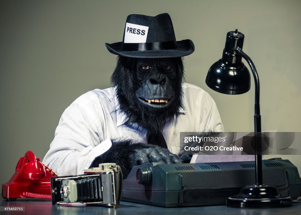 Gorille Journaliste