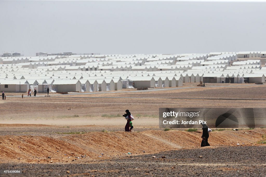 Al-Azraq Refugee Camp Marks A year Of Housing Syrian Refugees