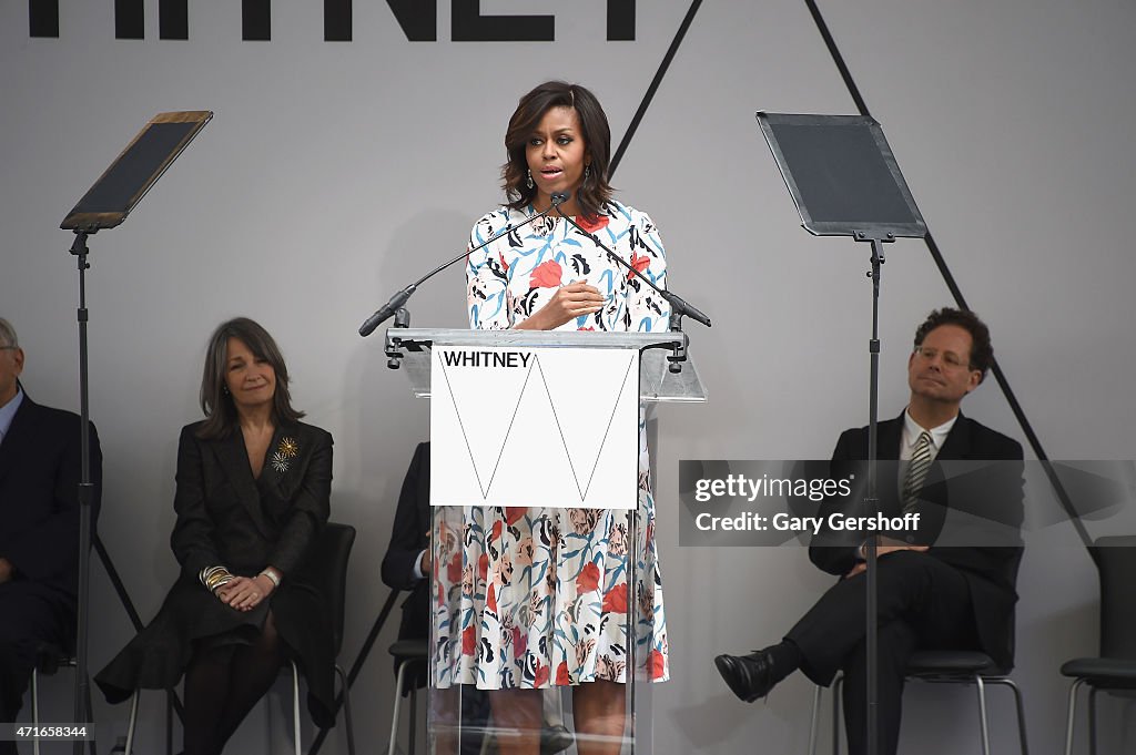 Whitney Museum Of American Art Dedication Ceremony