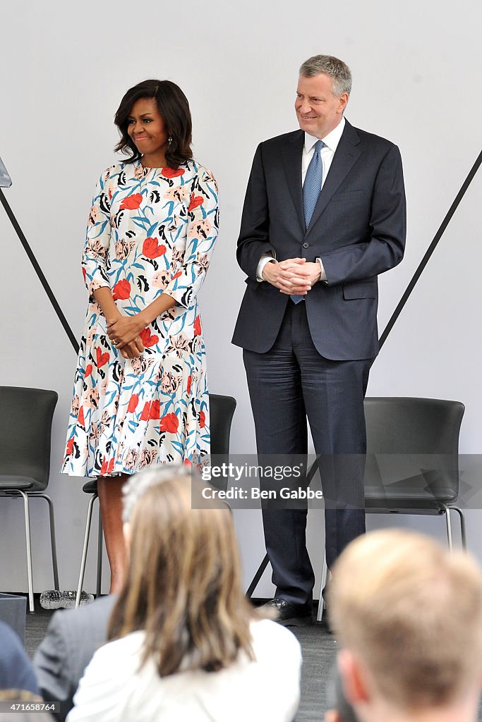 Whitney Museum Of American Art Ribbon Cutting Ceremony