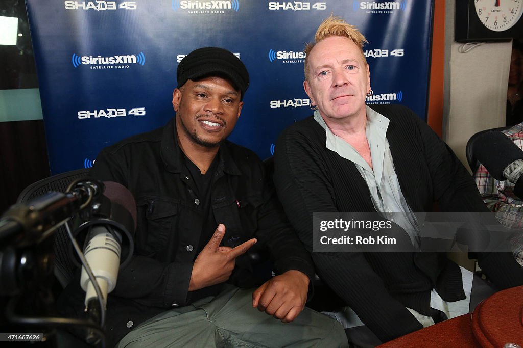 Celebrities Visit SiriusXM Studios - April 30, 2015