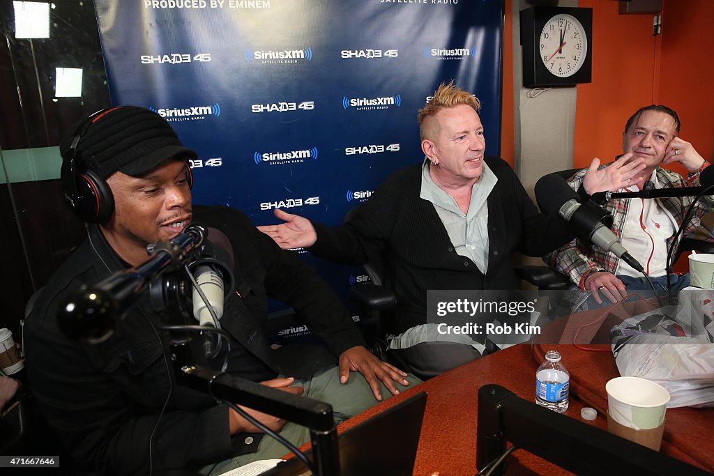 Celebrities Visit SiriusXM Studios - April 30, 2015