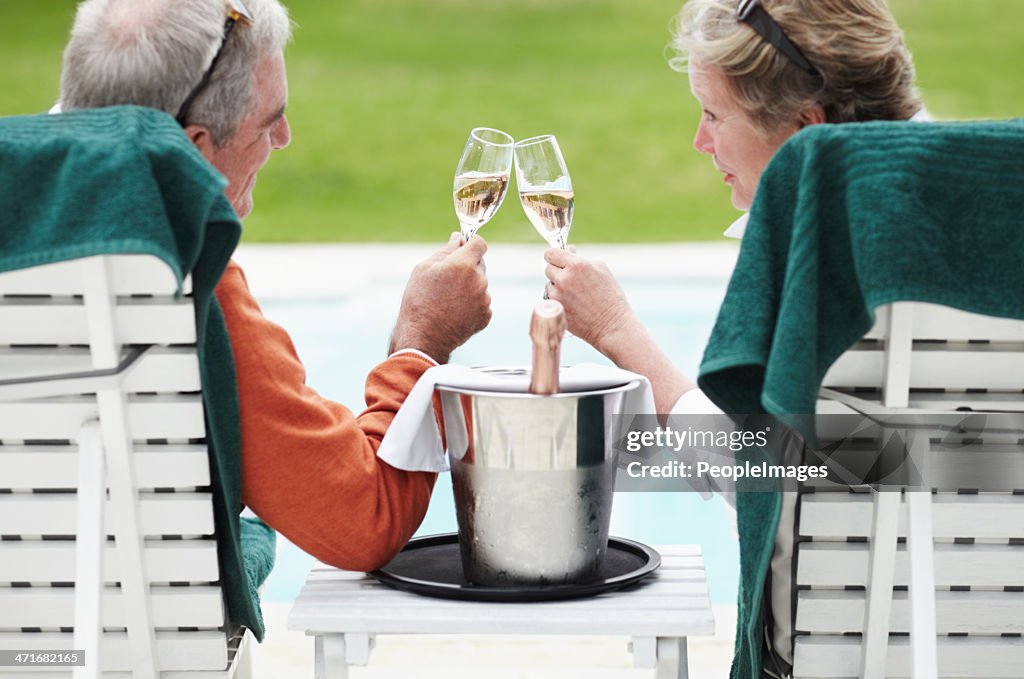 Toasting to a great vacation