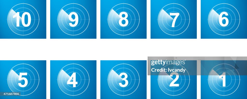 Countdown Program High Res Countdown High-Res Vector Graphic - Getty Images