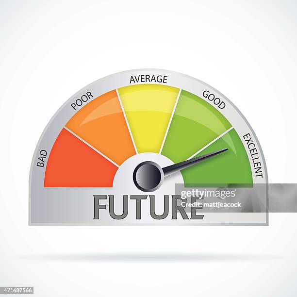 future chart - futuristic speedometer stock illustrations