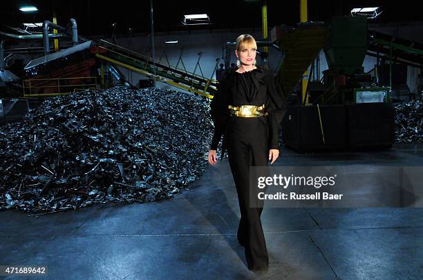 Actress Eugenia Kuzmina is photographed for Coco Eco Magazine on November 4, 2014 in Fresno, California.