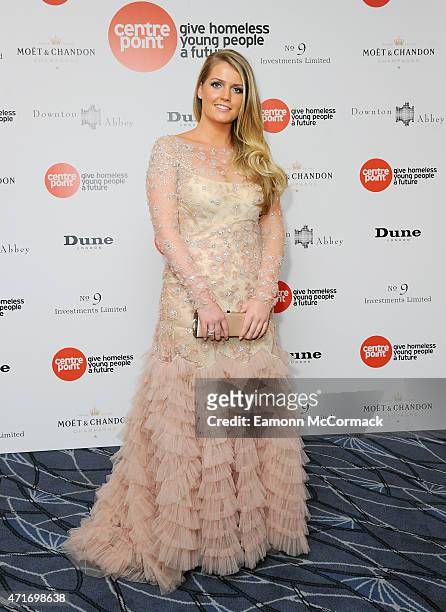 Kitty Spencer attends The Downton Abbey Ball at The Savoy Hotel on April 30, 2015 in London, England.
