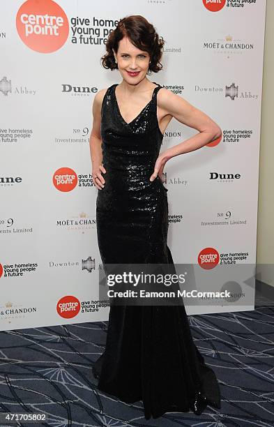 Elizabeth McGovern attends The Downton Abbey Ball at The Savoy Hotel on April 30, 2015 in London, England.