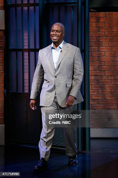 Episode 199 -- Pictured: Actor Andre Braugher arrives on April 30, 2015 --