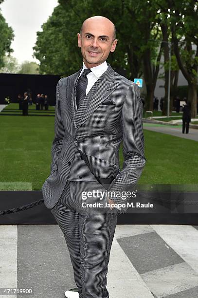 Enzo Miccio attends the Giorgio Armani 40th Anniversary Silos Opening And Cocktail Reception on April 30, 2015 in Milan, Italy.