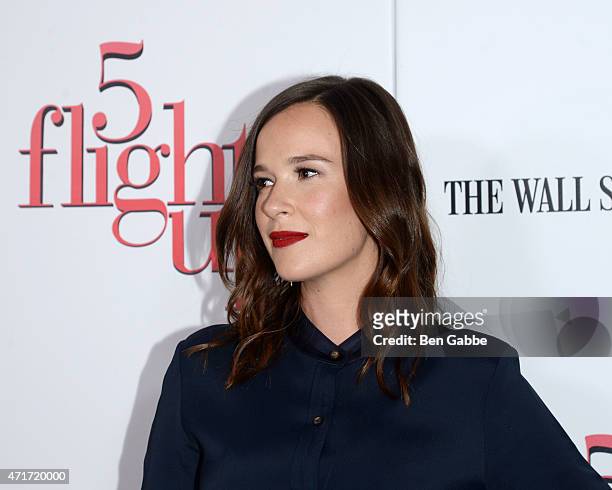 Actress Claire van der Boom attends the "5 Flights Up" New York premiere at BAM Rose Cinemas on April 30, 2015 in New York City.