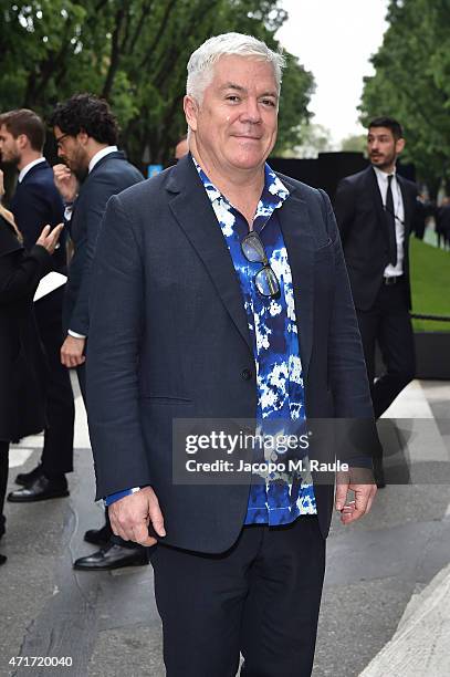 Tim Blanks attends the Giorgio Armani 40th Anniversary Silos Opening And Cocktail Reception on April 30, 2015 in Milan, Italy.