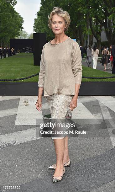 Lauren Hutton attends the Giorgio Armani 40th Anniversary Silos Opening And Cocktail Reception on April 30, 2015 in Milan, Italy.