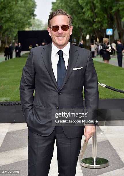 Scott Schuman attends the Giorgio Armani 40th Anniversary Silos Opening And Cocktail Reception on April 30, 2015 in Milan, Italy.