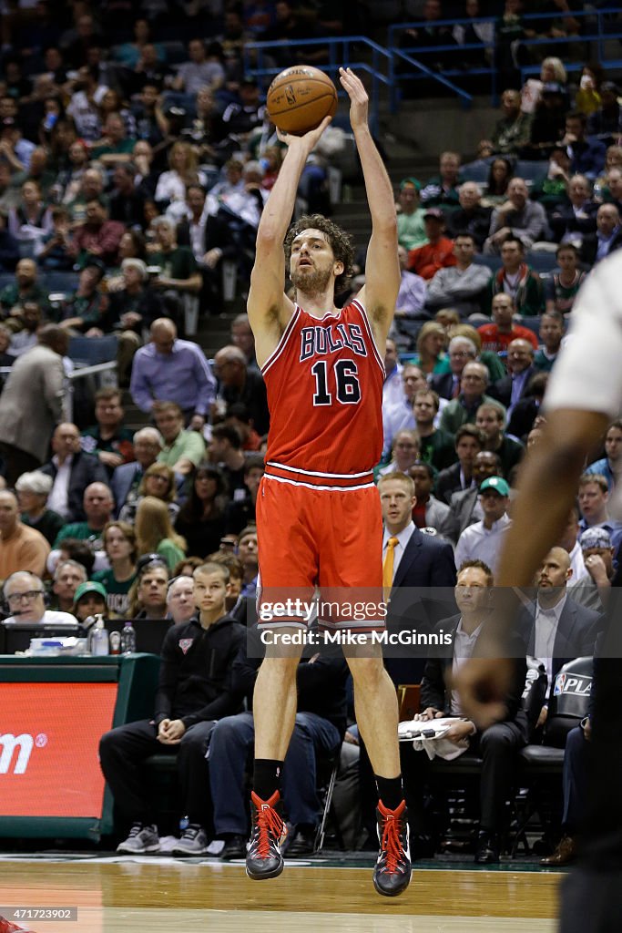 Chicago Bullls v Milwaukee Bucks - Game Six