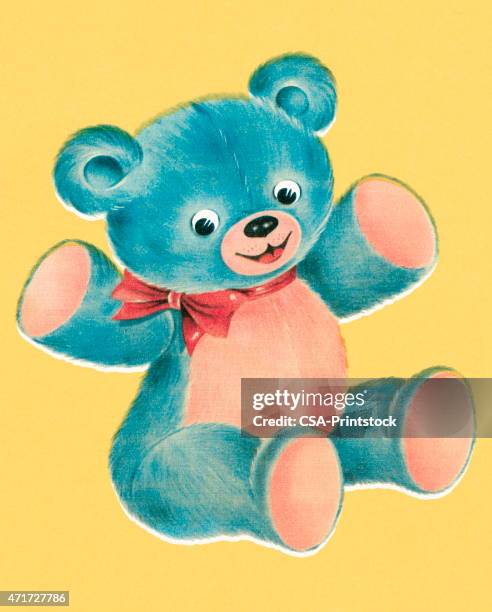 ilustraciones, imágenes clip art, dibujos animados e iconos de stock de relleno de bear - osito de peluche