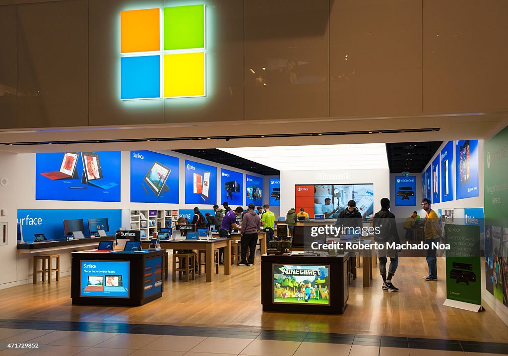 Microsoft Corporation increases its retail operation in...