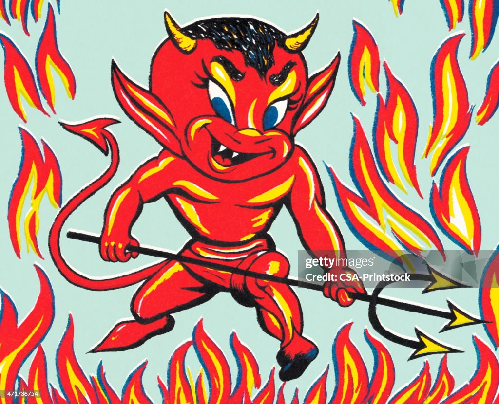 Devil Visual Devil High-Res Vector Graphic - Getty Images