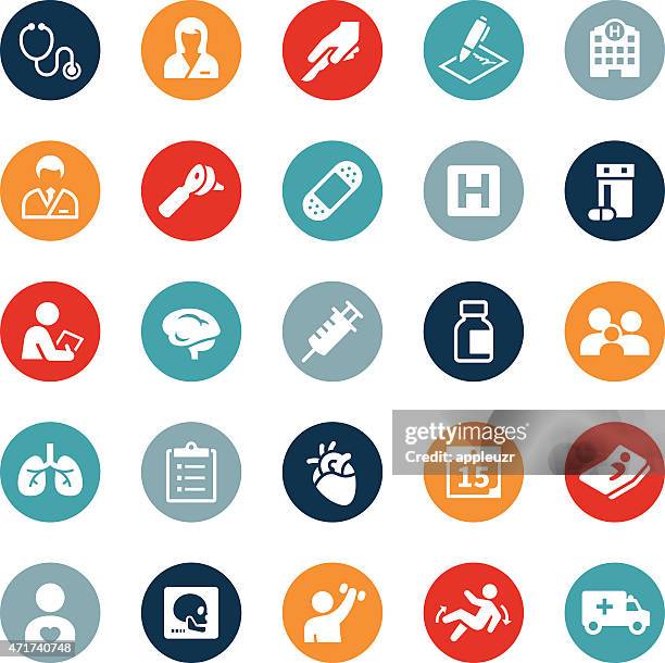 healthcare and medicine icons - 醫療標誌 幅插畫檔、美工圖案、卡通及圖標