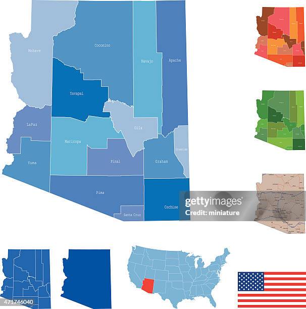 Arizona Mapbasic 1,000 Arizona Road Map Stock Photos, High-Res Pictures, and Images ...