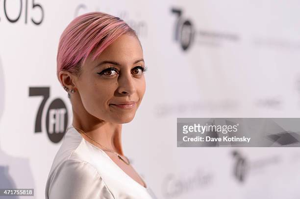 Host Nicole Richie attends The Fashion Institute Of Technology's Future Of Fashion Runway Show at The Fashion Institute of Technology on April 30,...