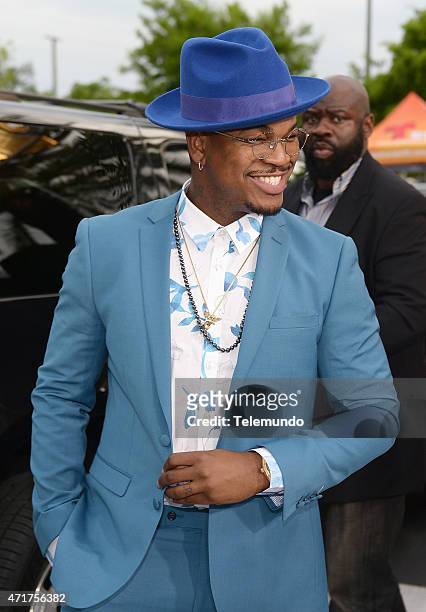 Red Carpet -- Pictured: Ne-Yo arrives at the 2015 Billboard Latin Music Awards, from Miami, Florida at the BankUnited Center, University of Miami on...