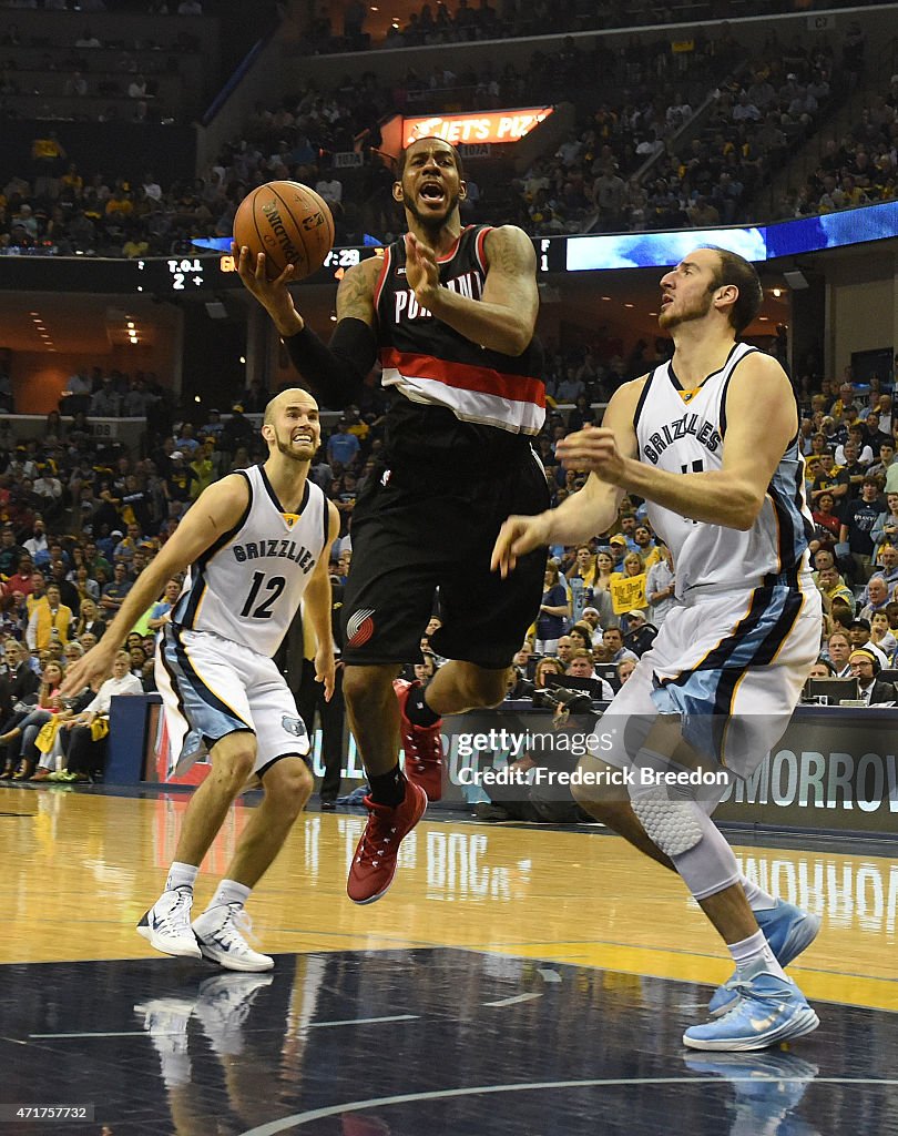 Portland Trail Blazers v Memphis Grizzlies - Game Five