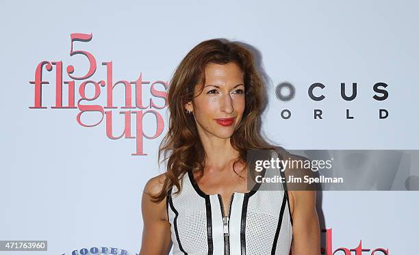 Actress Alysia Reiner attends the "5 Flights Up" New York premiere at BAM Rose Cinemas on April 30, 2015 in the Brooklyn borough of New York City.