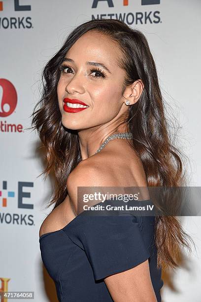 Dania Ramirez attends the 2015 A+E Networks Upfront on April 30, 2015 in New York City.