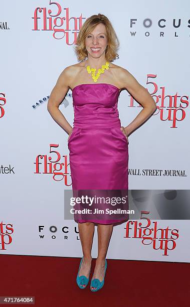 Maddie Corman attends the "5 Flights Up" New York premiere at BAM Rose Cinemas on April 30, 2015 in the Brooklyn borough of New York City.