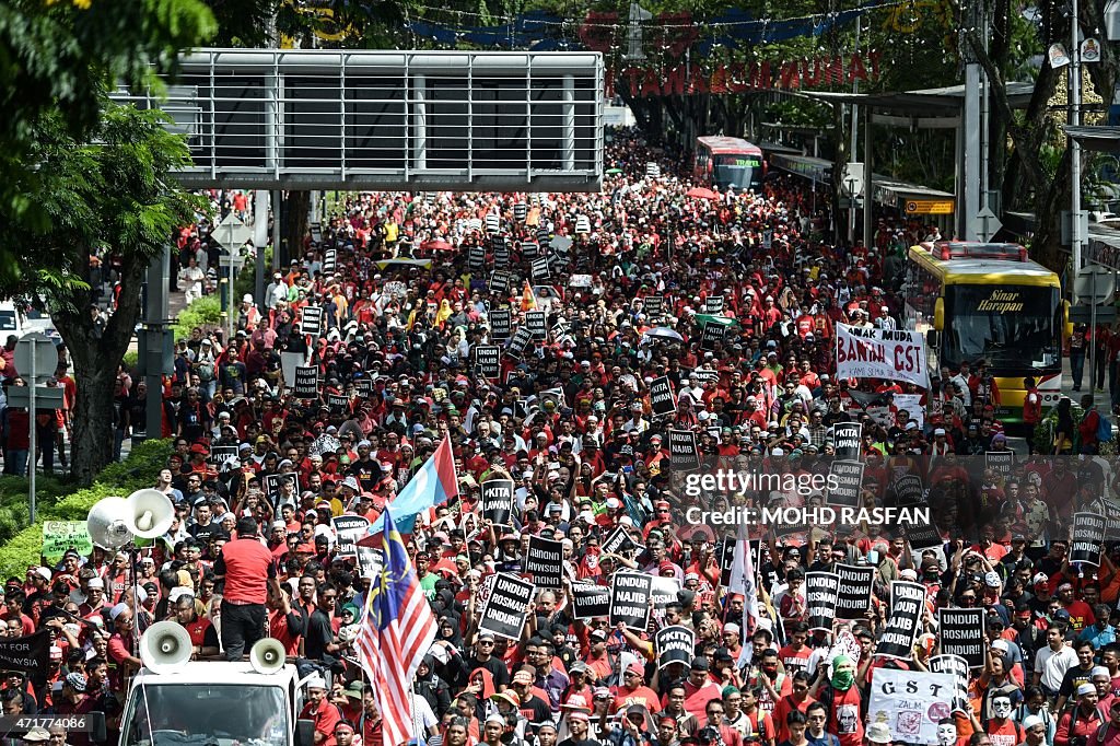 MALAYSIA-MAY1-PROTEST