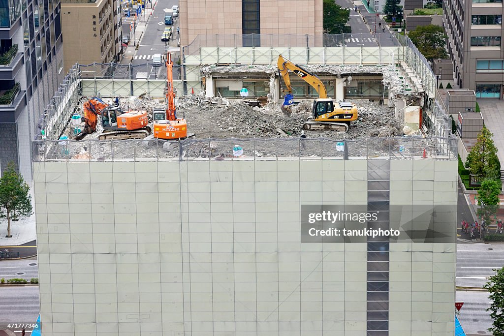 Edificio demoler en Japón