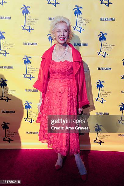 France Nuyen attends the LA Jewish Film Festival Opening Night Gala at the Saban Theater In Beverly Hills on April 30, 2015 in Beverly Hills,...