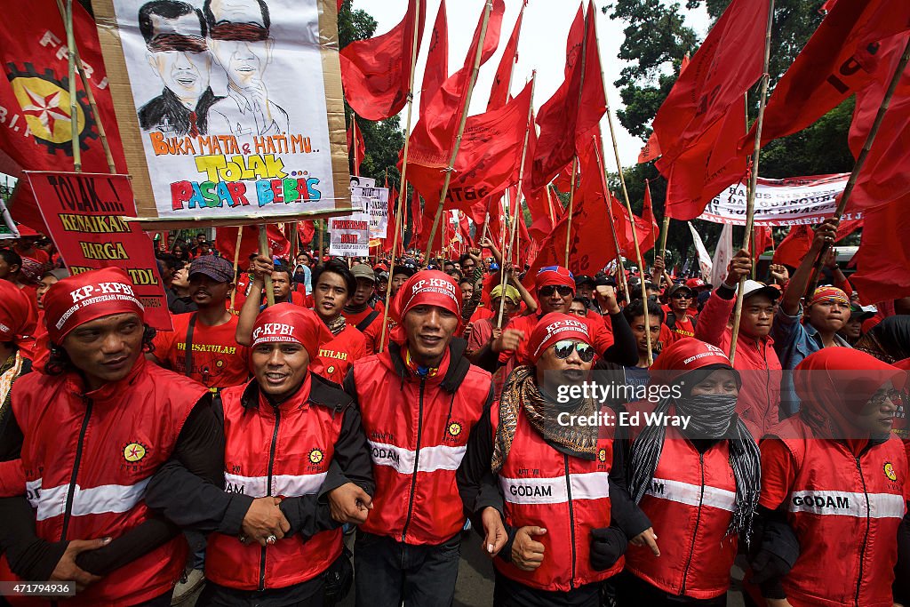 Indonesians Gather For May Day Rally