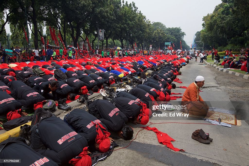 Indonesians Gather For May Day Rally