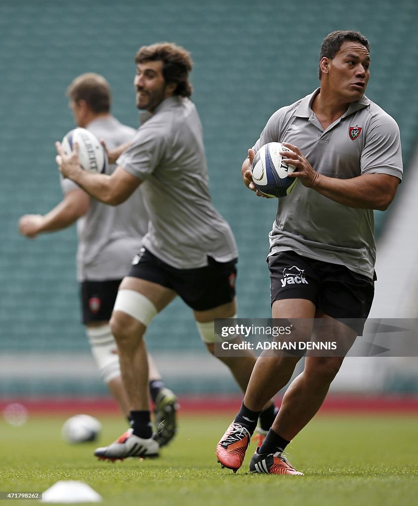 RUGBYU-EUR-CUP-CLERMONT-TOULON-TRAINING