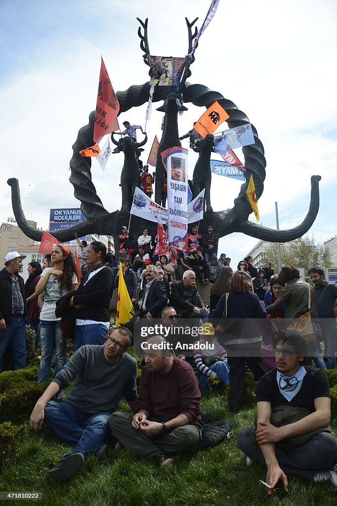 May Day celebrations in Turkey