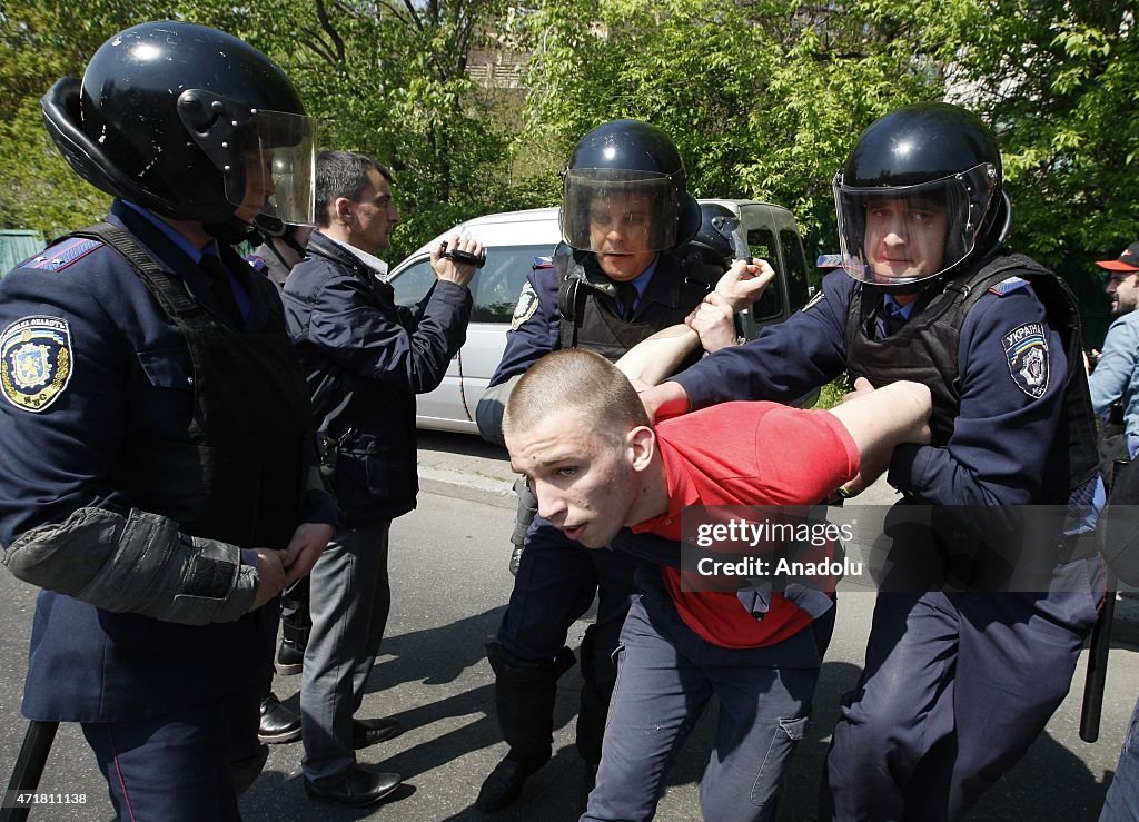 May Day Events And Protests In Kiev