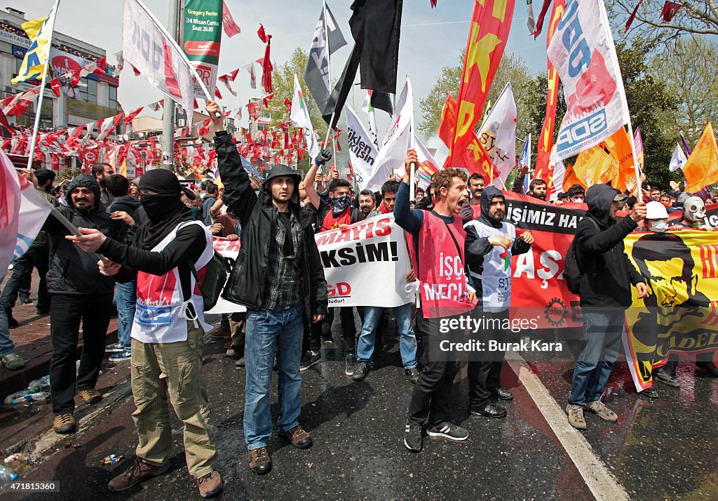 Tensions Surround Taksim Square May Day Celebrations