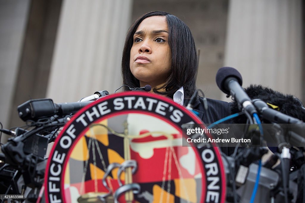 Criminal Charges Announced Against Baltimore Police Officers In Freddie Gray's Death