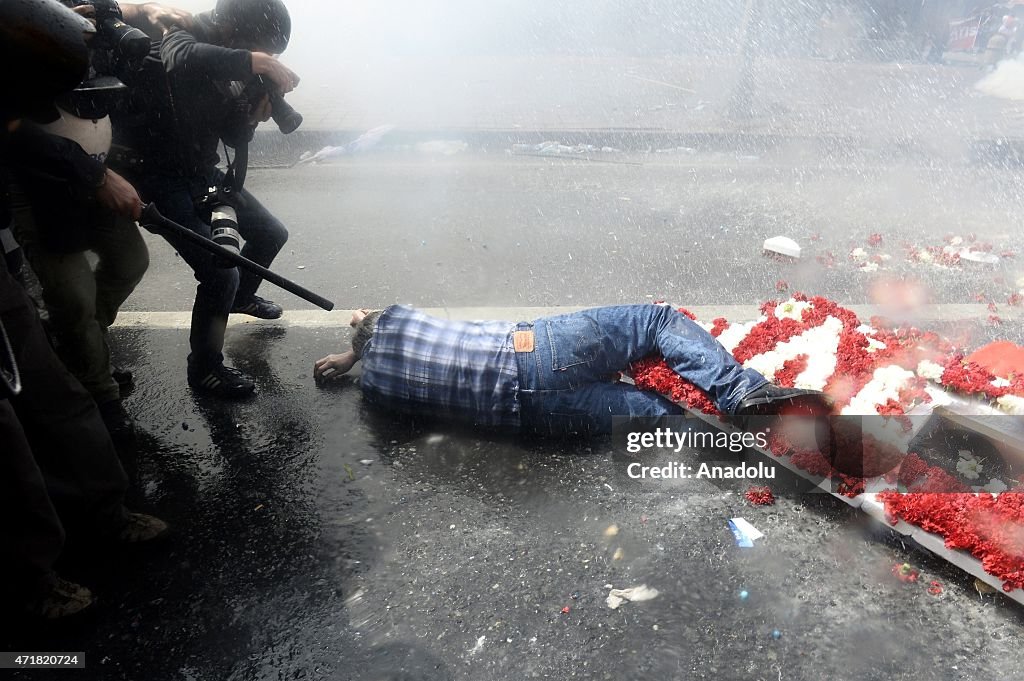 May Day clashes in Istanbul