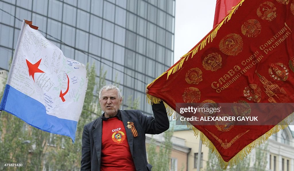 UKRAINE-MAY1-PROTEST-LABOUR