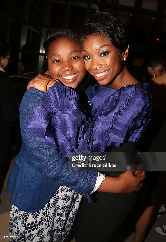 Brandy Norwood's Debut Performance In Broadway's "Chicago" - After Party