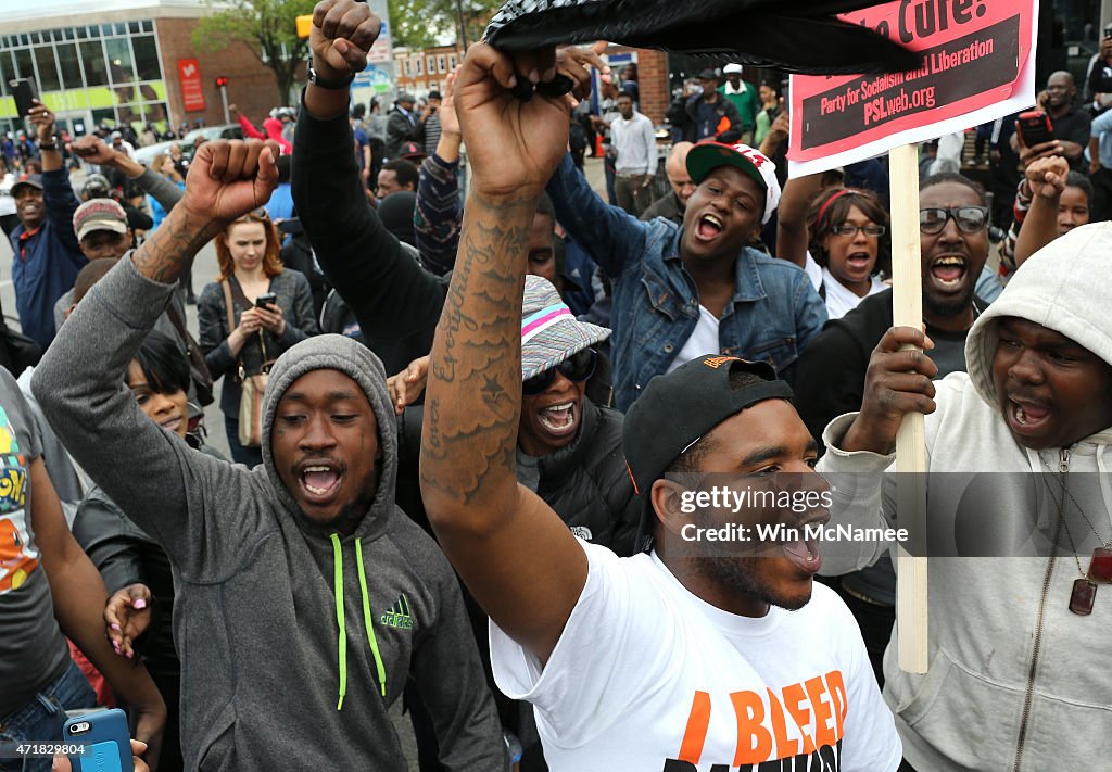 Criminal Charges Announced Against Baltimore Police Officers In Freddie Gray's Death