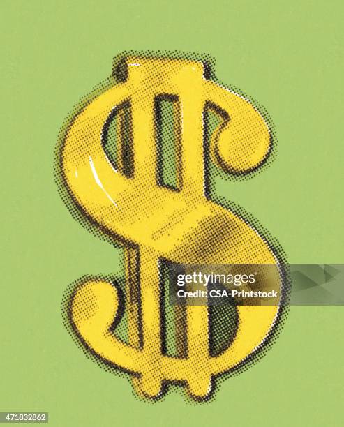 dollar sign - money green background stock illustrations