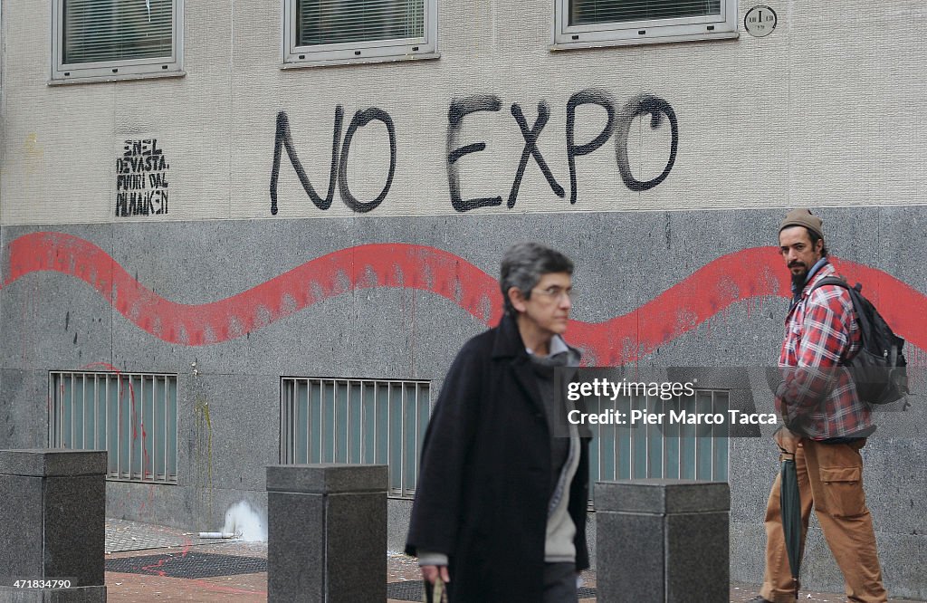 Demonstration Against Expo 2015