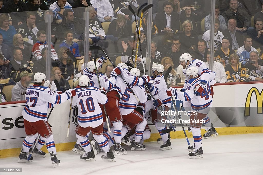 Pittsburgh Penguins vs New York Rangers, 2015 NHL Eastern Conference Quarterfinals