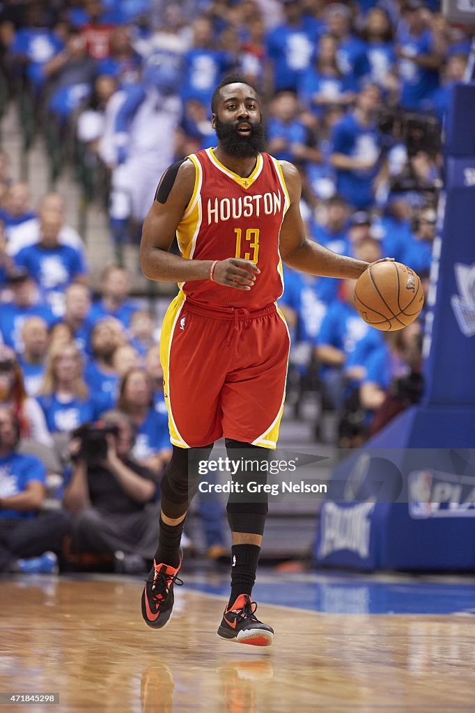 2015 Rockets Houston Rockets James Harden in action vs Dallas Mavericks at... News ...