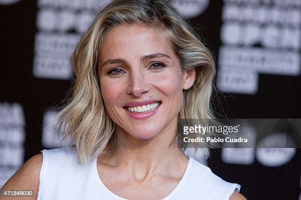 Actress Elsa Pataky attends the Charity Day Tennis Tournament during the Mutua Madrilena Open at La Caja Magica on May 1, 2015 in Madrid, Spain.
